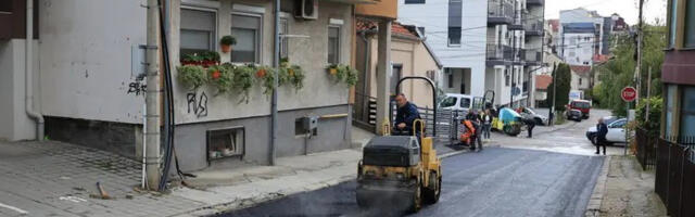 Posle dve godine u KRATERIMA, ulica Gavrila Principa ASFALTIRANA