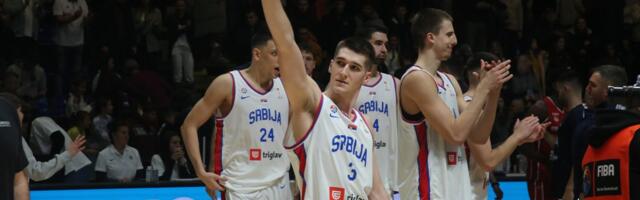 Ovo je tabela posle tesne pobede Srbije protiv Švajcarske u kvalifikacijama za Mundobasket