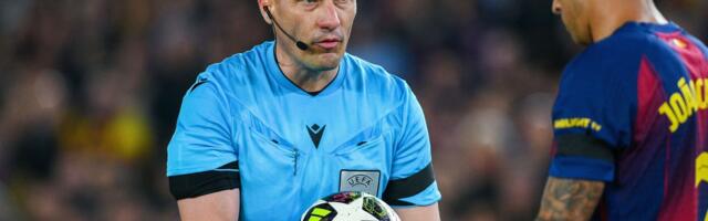 "Opljačkao" Barsu, a kažnjen zbog Atletika: Sudija Kovač suspendovan iz Lige šampiona, ali ne zato što je dozvolio rukomet?!
