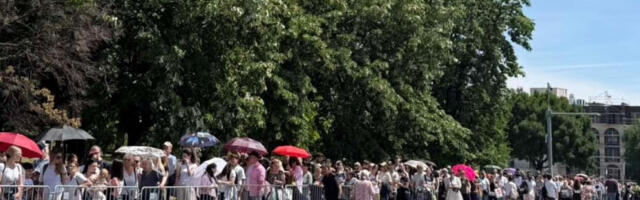 Реке поклоника пред Храмом Светог Саве и дан пред одлазак светиње