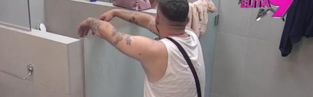 Asmin uleteo u kupatilo dok se Maja Marinković tuširala! Odmah se oglasio njegov otac Mustafa: "Seoska krv"