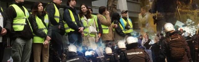 HAOS NA MEDICINSKOM FAKULTETU! Blokaderi upali, morala POLICIJA DA REAGUJE - evo na šta su sve spremni kada gube!