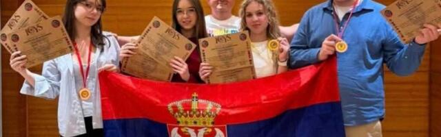 Zlato za Srbiju u Indiji: Mladi naučnici doneli tri medalje sa svetskog takmičenja