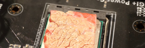 Prženje mesa na procesoru