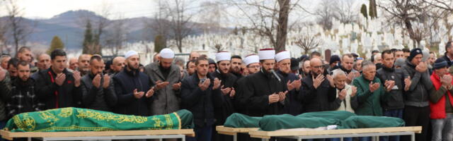 Klanjana dženaza djeci stradaloj u požaru