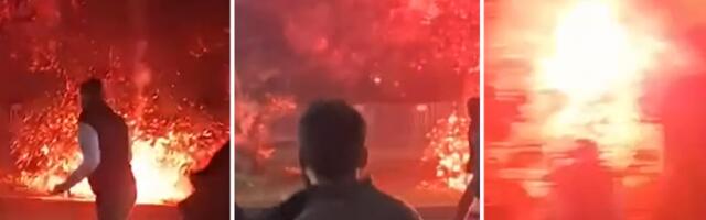 NAORUŽANI DO ZUBA! Policija hapsila blokadere! NAĐENI IM NOŽEVI, BOKSERI, PETARDE... (VIDEO)