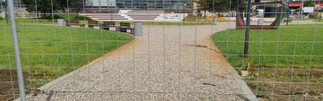 Park kod Spensa: Radovi nešto jeftiniji, otvaranje krajem meseca