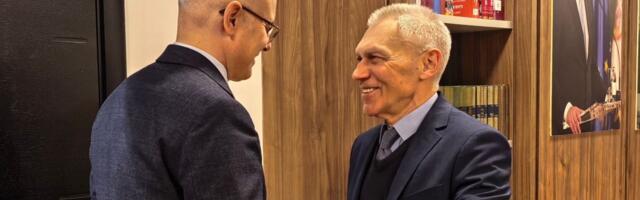 Vučević se sastao sa Bocan-Harčenkom u SNS: Otvoren i prijateljski razgovor o složenim međunarodnim prilikama, kao i bezbednosnim i ekonomskim izazovima