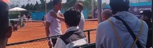Skandal u Rimu: Bosanski teniser hteo da se obračuna sa navijačem (VIDEO)