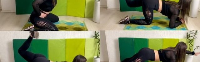 MOĆAN TRENING ZA JAČANJE ZADNJE STRANE TELA I GLUTEUS! Tvin fit sa Milicom Marjanović! (Video)