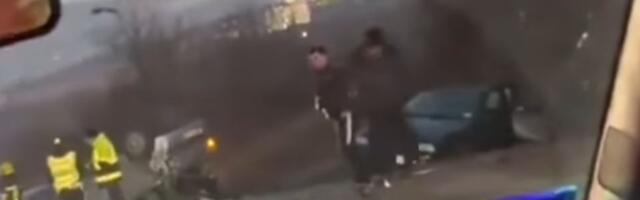 VIDEO Teška saobraćajka kod Bora: Više povređenih, automobili u kanalu i na krovu
