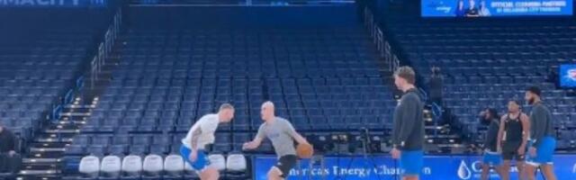 Nikola Topić ponovo na terenu - prizor koji je sve oduševio (VIDEO)