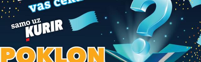 DANAS KURIR PRIPREMA SPECIJALAN POKLON IZNENAĐENJA ZA SVOJE VERNE ČITAOCE!