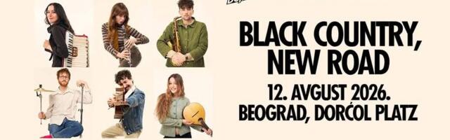 Vodeći evropski art rock bend, Black Country New Road stiže u Beograd