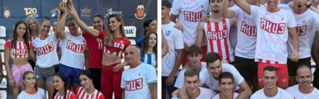 Crvena zvezda ponovo na vrhu srpske atletike