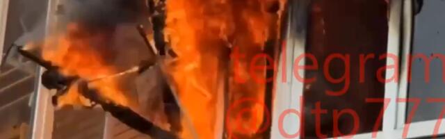 NE PRESTAJU NAPADI NA CIVILE! Ruski dron pogodio stambenu zgradu, među povređenima i dvoje dece