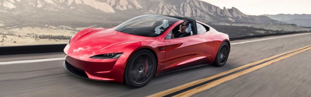 Tesla Roadster SpaceX do „stotke“ za 1,2 sekunde!?