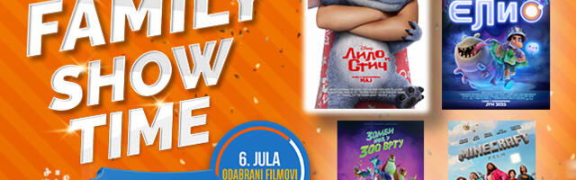 „Family show time“ 6. jula u bioskopima „Cine Grand“ i „Vilin grad“ u Nišu