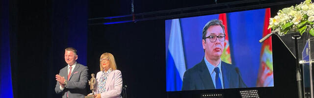 Aleksandar Vučić počasni građanin Gornjeg Milanovca: Priznanje uručeno potpredsednici Vlade Maji Gojković