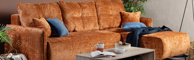 Ugaona garnitura CROWN za moderan dnevni boravak