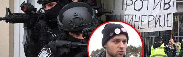 Detalji hapšenja privođenja studenta Luke Pešića