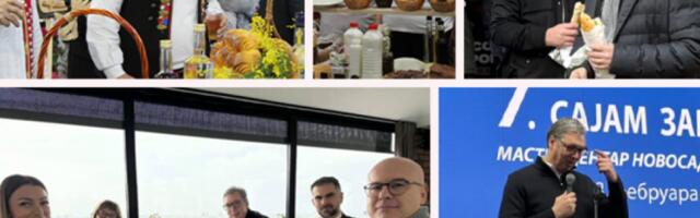 DORUČAK, DRUŽENJE, DOBRA MUZIKA! Predsednik prošetao Novim Sadom, svratio na SENDVIĆ, bio na sajmu, pa ručao na PETROVARADINU! (FOTO, VIDEO)