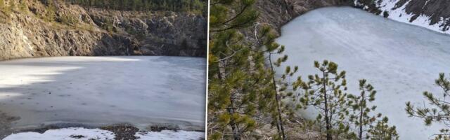 Ovo srpsko jezero ostavlja bez daha: Svi misle da su slike iz Sibira (FOTO)