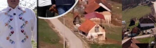 Домаћини из села Котража спремили печење за Вучића