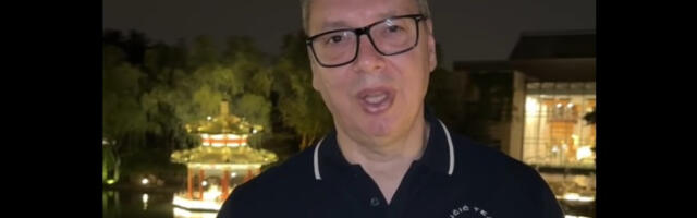 “Sutra je veliki dan za Srbiju. Ono što obećavam našem narodu je da ću se boriti za njegove interese”: Predsednik Vučić poručuje iz Kine (VIDEO)