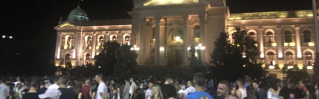 Protest studenata u Beogradu