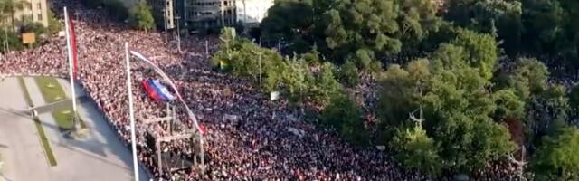 Zašto je režim zabranio snimanje protesta iz vazduha?