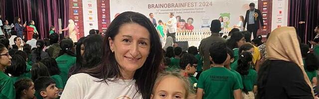 Devojčica Ana Ilić osvojila zlatnu medalju na svetskom takmičenju u mentalnoj aritmetici