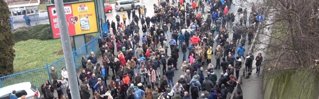 Užice : Protest i blokada magistrale ka Zlatiboru (VIDEO)