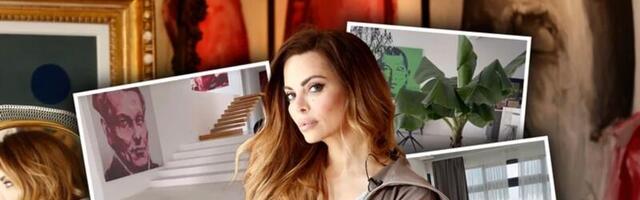 Basnoslovno skupa umetnička dela iz doma u kom je živela sa Vidojem Ristovićem Nikolina Pišek prenela u pametnu vilu u Zagrebu: Evo kako ju je skockala!