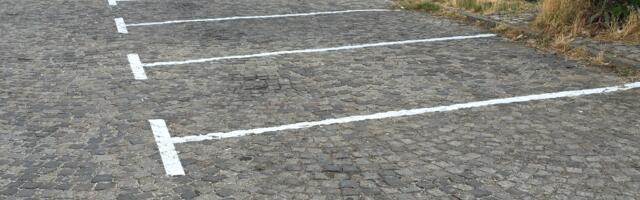 Obeležavanje horizontalne signalizacije na posebnom parkiralištu “Zastavin soliter”