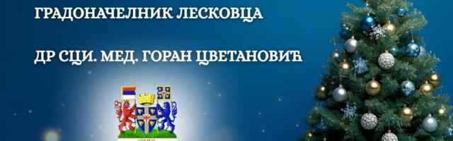 Gradonačelnik Leskovca čestitao predstojće praznike