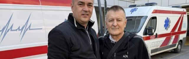 Goci nakon 43 dana izašao iz bolnice - Poznata pevačica došla po njega: "Juče sam operisan" (FOTO)
