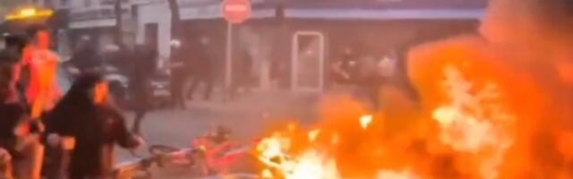 Ratno stanje u Parizu posle titule PSŽ-a! Goreli kontejneri i automobili, navijači u žestokom sukobu sa policijom, desetine uhapšenih (VIDEO)