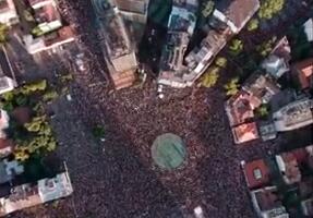 Vidovdanski protest u Beogradu