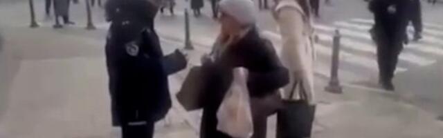 Apsurd dana: Baka obolela od kancera upozorila na blokadere - policija je odmah legitimisala (VIDEO)