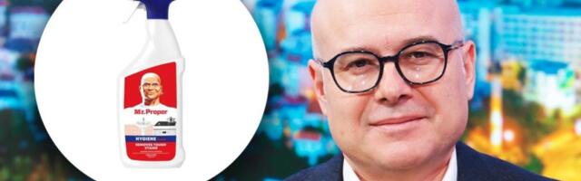 Lik sa Mr Proper sredstva inspirisan likom Miloša Vučevića? Evo šta na to kaže lider SNS - urnebesno! (VIDEO)