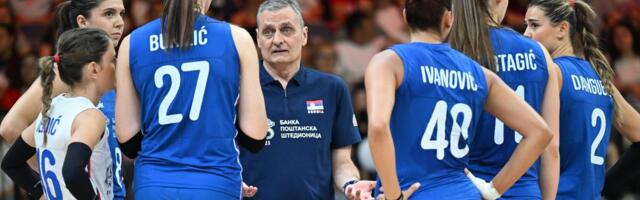 "Mogu da pobeđuju ili gube, ali su odbojkašice Srbije zadužile ovaj narod!" Zoran Terzić se obratio naciji i pozvao navijače u Arenu