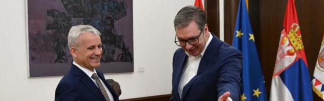 "RAZMENILI SMO MIŠLJENJA O AKTUELNIM GEOPOLITIČKIM IZAZOVIMA!" Vučić se sastao sa federalnim ministrom pravde i policije Švajcarske! (FOTO)