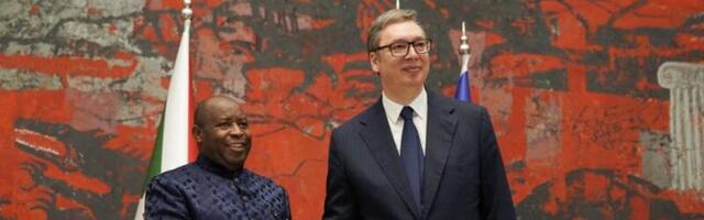 VUČIĆ DOMAĆIN PREDSEDNIKU REPUBLIKE BURUNDI: U toku razmena potpisanih sporazuma (VIDEO)