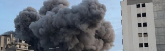 Израелски удар на центар Бејрута