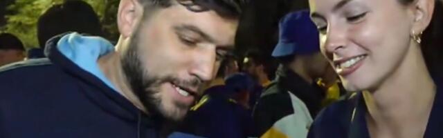 Hit scena u programu uživo: Novinar ostao u šoku zbog atraktivne navijačice, a kada joj je video Instagram..."