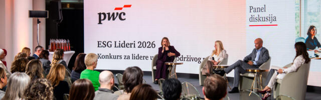 Treći put dodeljena priznanja „ESG Lideri“: PwC Srbija proglasio najbolje u održivom poslovanju za 2026. godinu