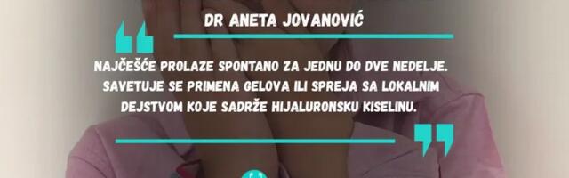 Kako nastaju afte kod dece?