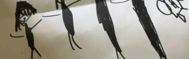 Devojčica (7) nacrtala porodicu, pa pokazala crtež: Majka je odmah uočila jedan detalj o mužu (video)
