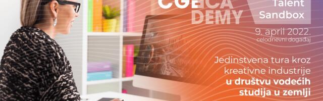 Upoznaj kreativnu industriju na celodnevnom događaju CGAcademy: Talent Sandbox